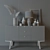 Modern Buffet by West Elm 3D model small image 3