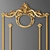 Baroque Gold Frame 3D model small image 2