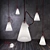 Elegant Trilly Pendant Light 3D model small image 1