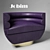 Jobim Lounge Chair 3D model small image 1