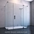 HÜPPE Studio Berlin Pure Shower Cabin 3D model small image 1