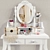 Romantic Shabby Chic Makeup Vanity 3D model small image 1