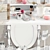 Romantic Shabby Chic Makeup Vanity 3D model small image 2