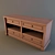 Modern 6-Drawer Chest 3D model small image 1