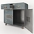 Steel Storage Cabinet 3D model small image 3