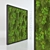 Mossy Green Wall Decor 3D model small image 1