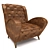 Elegant Andre Armchair | Classic Design 3D model small image 1