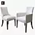 Elegant Charles Carver: Perfect Dining Chair 3D model small image 1