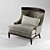 Erwin Lambeth Lounge Chair: Unparalleled Comfort & Elegance 3D model small image 1
