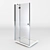 Sleek WalkIn Shower Cabins 3D model small image 3