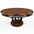 Versatile Wooden Table 3D model small image 1