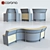 Berlin Reception: Modern and Stylish Furniture 3D model small image 1