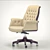 Elegant Opera B High Back Chair 3D model small image 2