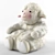 Snuggle Sheep Pillow 3D model small image 1