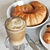 Croissant Breakfast Decor Set 3D model small image 3