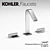 Kohler Loure Lever Handle Faucet 3D model small image 1