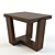 Elegant Lexington Esplanade Side Table 3D model small image 1