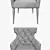 Elegant Guinea Carver: Perfect Dining Chair 3D model small image 3