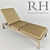 Restoration Hardware Leagrave Chaise 3D model small image 1