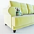 Elegant Flamenco Sofa, Belarus-made 3D model small image 2