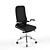 Dubay Madrid: Stylish Brazilian Office Chair 3D model small image 1