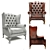 Title: Classic Chesterfield Queen Anne 3D model small image 2