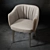 Elegant Elisa Small Armchair 3D model small image 2