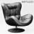 Natuzzi Sound: Ultimate Armchair Comfort 3D model small image 1