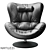 Natuzzi Sound: Ultimate Armchair Comfort 3D model small image 3