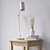 Ikea Riggad: Wooden Bedside Table with Lamp 3D model small image 2