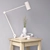 Ikea Riggad: Wooden Bedside Table with Lamp 3D model small image 3