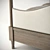 Elegant Bernhardt Auberge Bed 3D model small image 2