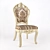 Elegant Ivory Chair: JF 2210B 3D model small image 1