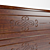 Engraved Chest of Drawers 3D model small image 2