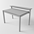 Designer Desk Ligne Roset ONE TWO 3D model small image 2