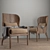 Beaumont Chair: Stylish and Contemporary 3D model small image 1