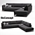 Fargo Corner Sofa: Stylish & Spacious 3D model small image 1