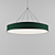 Modern Teal Lamp 3D model small image 1