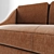 Handcrafted Sofa "Berzrukof" Studio 3D model small image 3