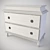 Elegant Bernhardt Auberge Dresser 3D model small image 2