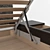 Versatile Bed & Nightstand Combo 3D model small image 3