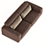 Title: Luxurious DUPLEX Sofa by Roche Bobois 3D model small image 2
