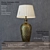 Exotic Bronze Table Lamp 3D model small image 1