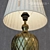 Exotic Bronze Table Lamp 3D model small image 2