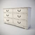 Elegant Bernhardt Auberge Dresser - Functional and Stylish 3D model small image 2