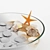 Ocean Treasures: Seashells in a Vase 3D model small image 3