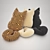 Meow Mood Pillows 3D model small image 1