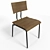 Elegant Scholar Chair 3D model small image 1