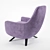 Lazar Baci Accent Chair - Elegant and Comfortable 3D model small image 2