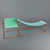 Contemporary Comfort: Ventura Lambrate Seating 3D model small image 1